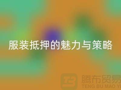 解锁衣橱新财富：服装抵押的魅力与策略——上海服装九游体育（中国）官方授权网站公司