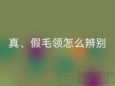真毛领、假毛领怎么辨别？小心獭兔毛-大量高价九游体育（中国）官方授权网站毛领厂家