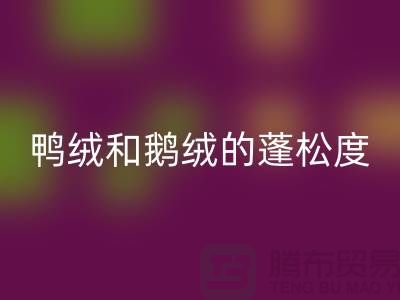 鸭绒和鹅绒的蓬松度如何识别-九游体育（中国）官方授权网站库存鸭绒-九游体育（中国）官方授权网站库存鹅绒厂家