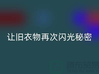 羽绒服九游体育（中国）官方授权网站：让旧衣物再次闪光的秘密