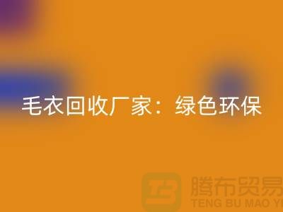 毛衣九游体育（中国）官方授权网站厂家：绿色环保，共创美好未来-上海服装九游体育（中国）官方授权网站平台