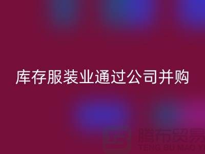 九游体育（中国）官方授权网站库存服装业通过公司并购谋求转型_九游体育（中国）官方授权网站