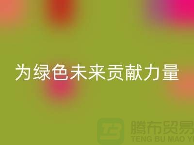 辅料九游体育（中国）官方授权网站公司：为绿色未来贡献力量-上海库存布料九游体育（中国）官方授权网站网站