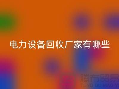 电力设备九游体育（中国）官方授权网站厂家有哪些？工厂设备九游体育（中国）官方授权网站就找上海腾布贸易！