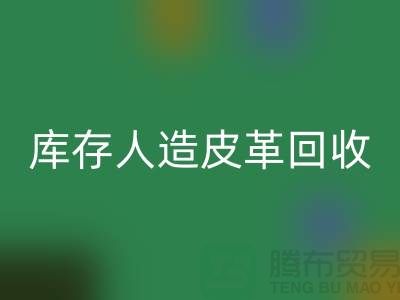 库存人造皮革九游体育（中国）官方授权网站：环保与经济的双重效益-上海腾布贸易