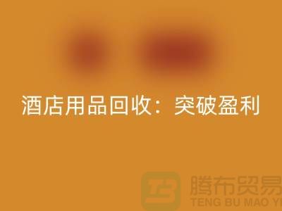 酒店用品九游体育（中国）官方授权网站：突破盈利瓶颈的秘诀