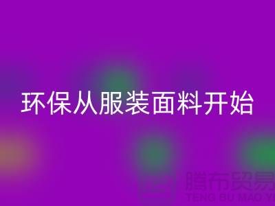 环保从服装面料开始：上海服装面料九游体育（中国）官方授权网站公司的使命与创新