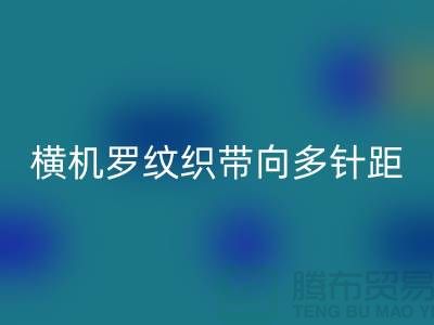 横机罗纹织带向多针距特殊功能方向发展-库存服装辅料九游体育（中国）官方授权网站公司