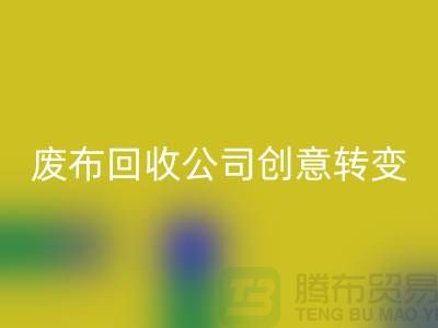 从垃圾到宝藏：废布边角料九游体育（中国）官方授权网站公司的创意转变
