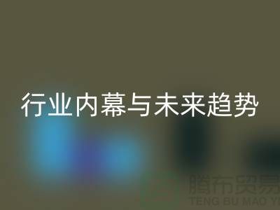 二手布料九游体育（中国）官方授权网站平台专家揭秘：行业内幕与未来趋势