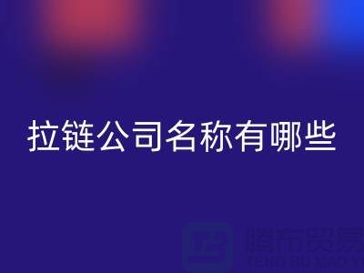 高价九游体育（中国）官方授权网站库存拉链公司名称有哪些——义乌拉链九游体育（中国）官方授权网站厂家