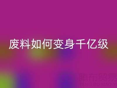 上海真丝面料九游体育（中国）官方授权网站公司：废料如何变身千亿级绿色财富？