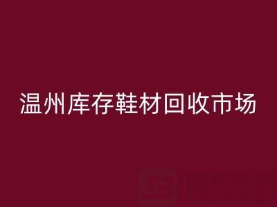 温州库存鞋材九游体育（中国）官方授权网站市场现状与未来趋势分析