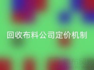 废旧布料九游体育（中国）官方授权网站价格的秘密：九游体育（中国）官方授权网站布料公司定价机制大揭秘