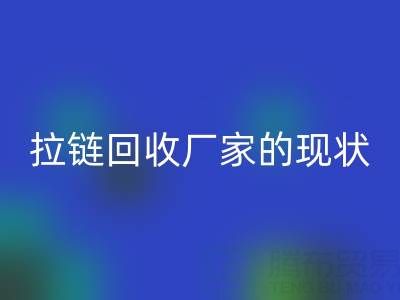 拉链九游体育（中国）官方授权网站厂家背后的环保大数据：现状与展望
